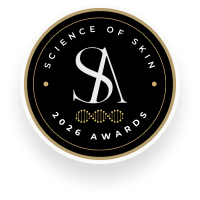 Science of Skin 2026 Awards seal