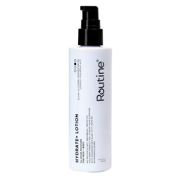 Routine Hydrate+ Lotion pump bottle